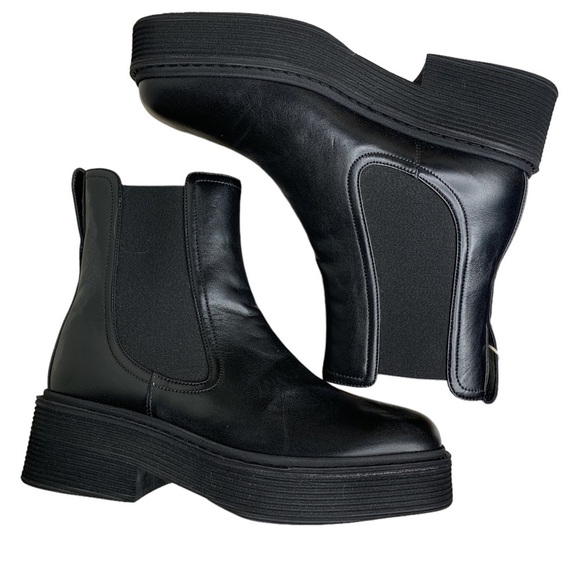 Marni Square Toe Chelsea Boots 37.5 - Picture 3 of 10